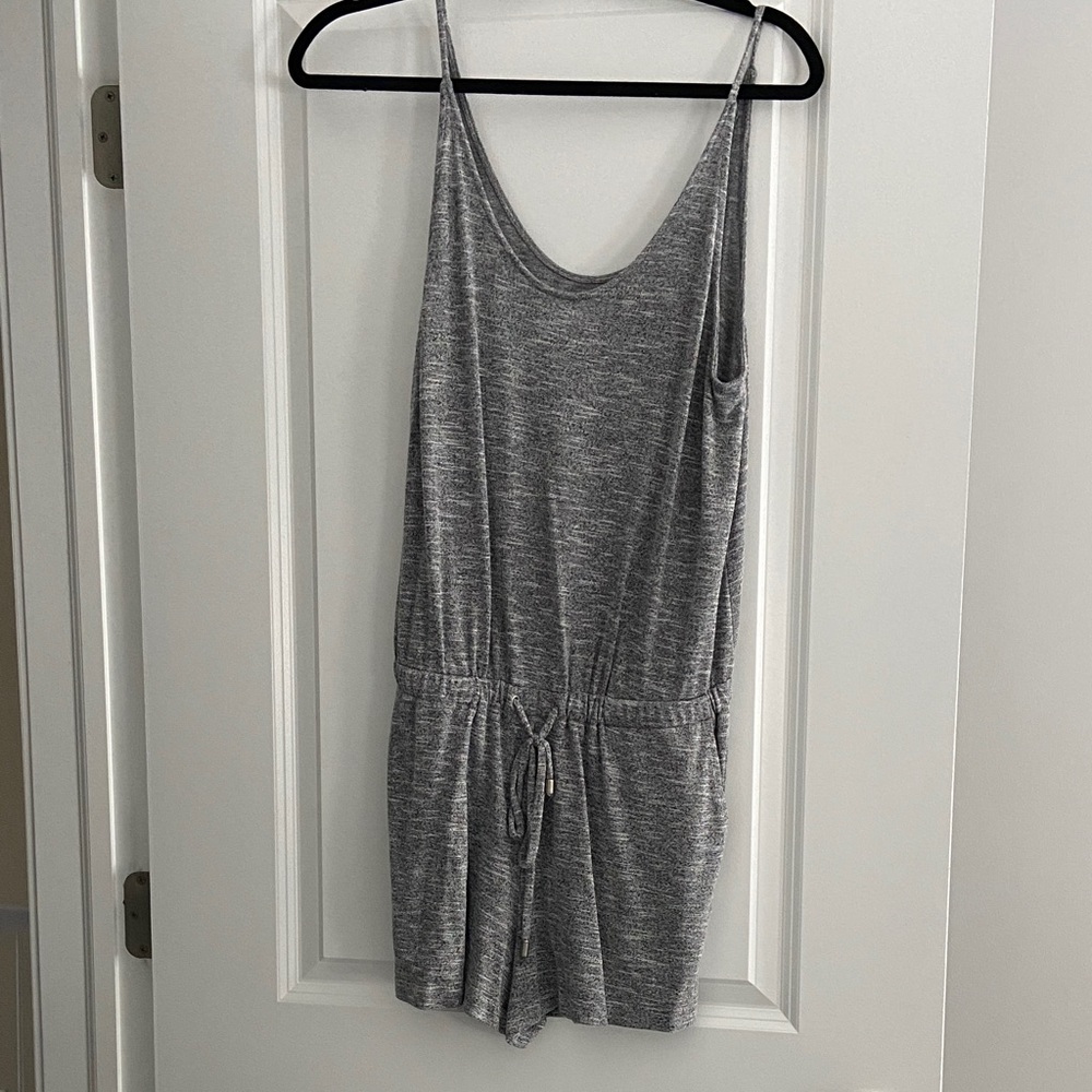 Lou & Grey Charcoal Romper